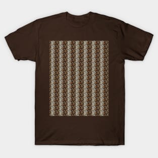 Ceramic tile shards - lines pattern T-Shirt